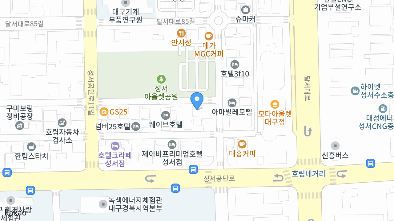 한옥집김치찜 위치 지도