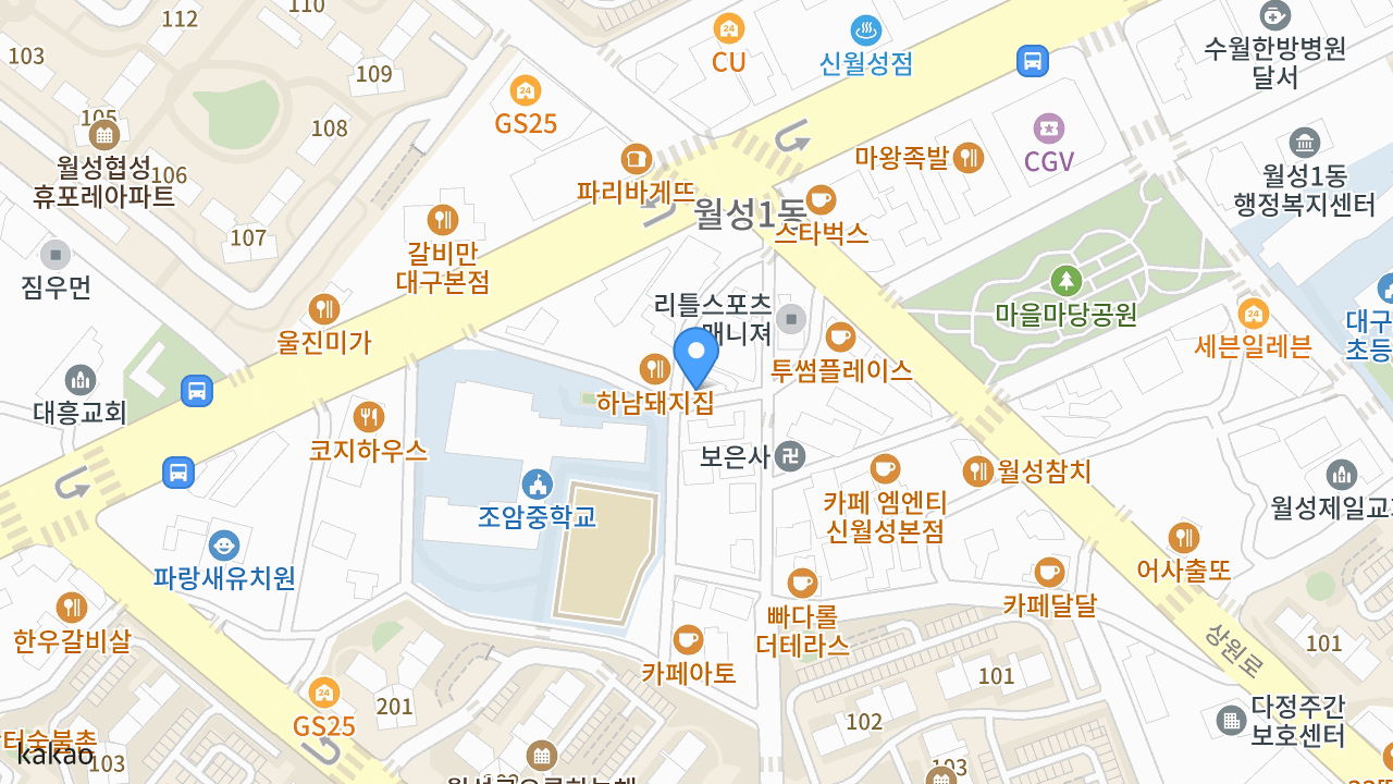 스위트팩토리 본점 위치 지도