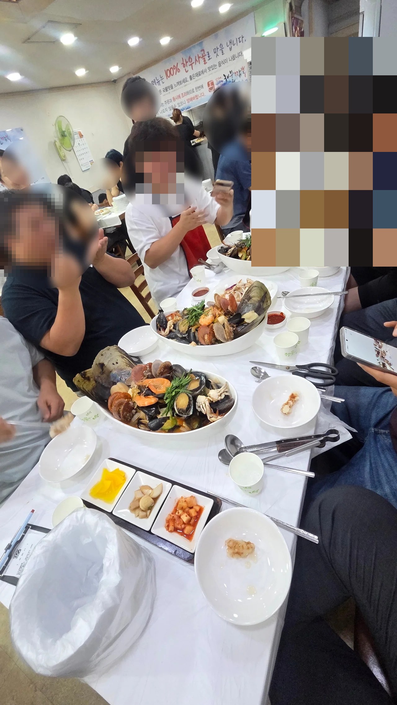 통영 심가네해물짬뽕 매장 내부