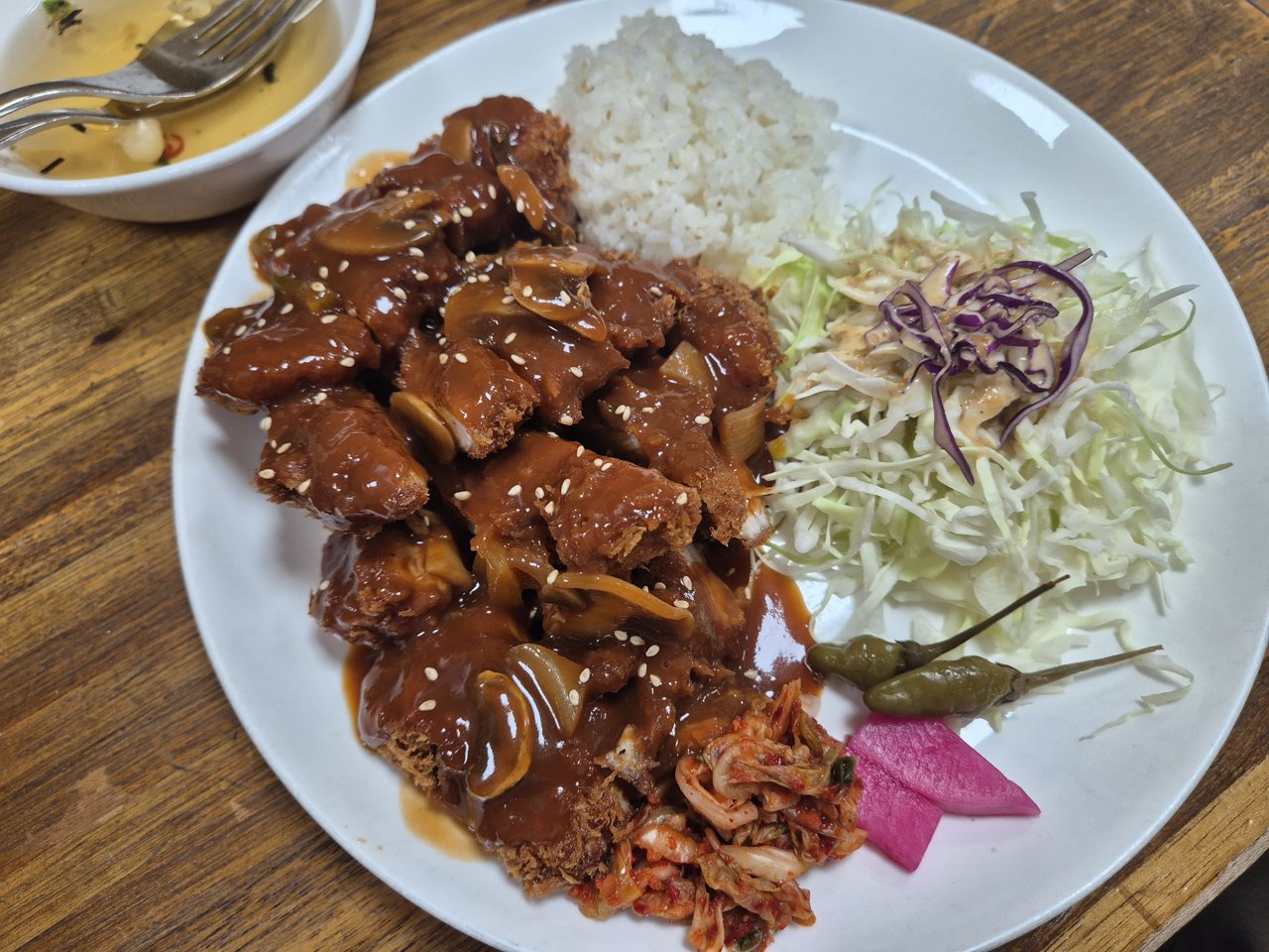 서문돈가스 수제돈까스 한 접시